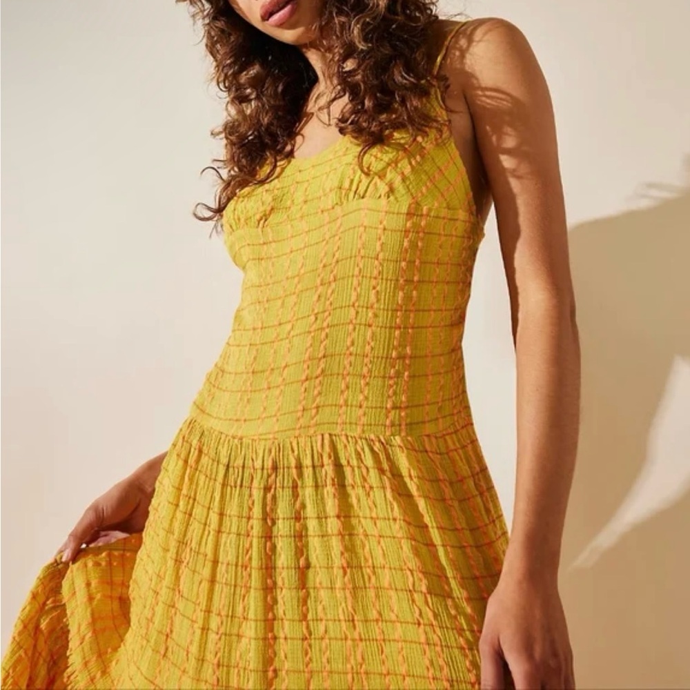 NWOT Free People Marigold Tiered Maxi Dress - Picture 4 of 4